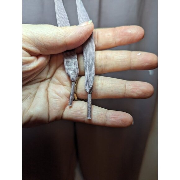 Puma Women's Size Small Dusty Purple Ankle Tight Joggers With Drawstring - Picture 3 of 16